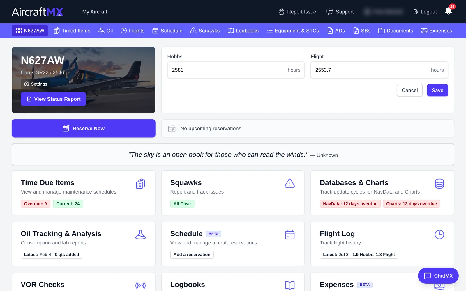 Update Times editor on the dashboard