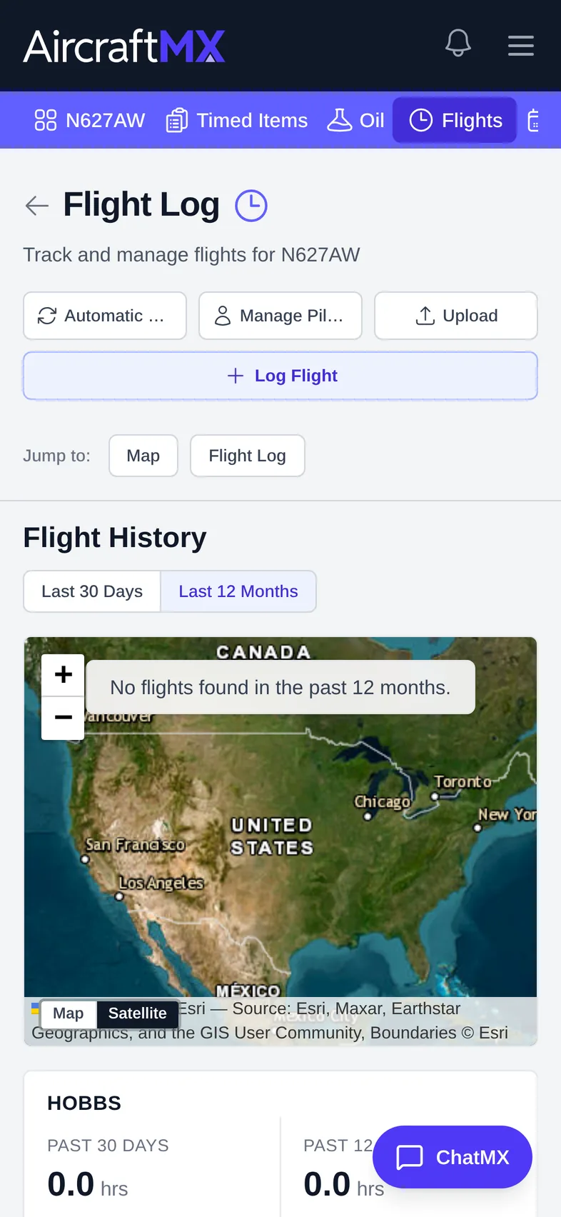 log a flight mobile 01