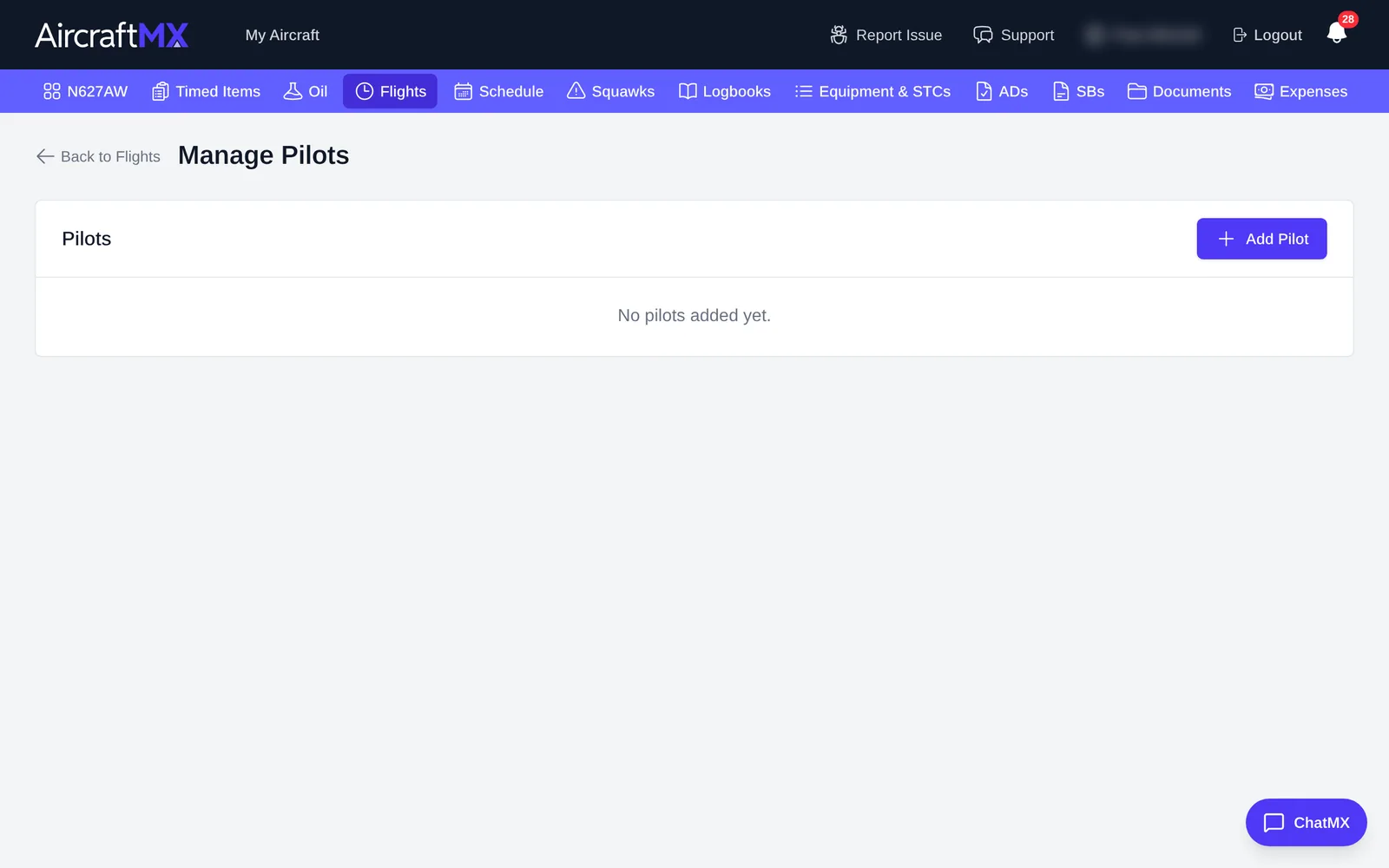 Manage Pilots