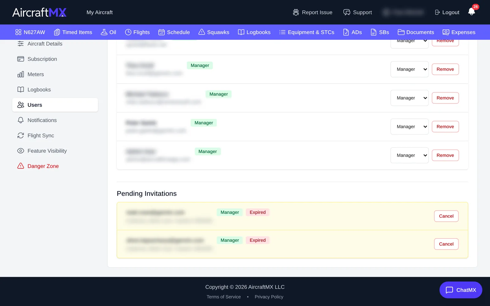 Invite New User form